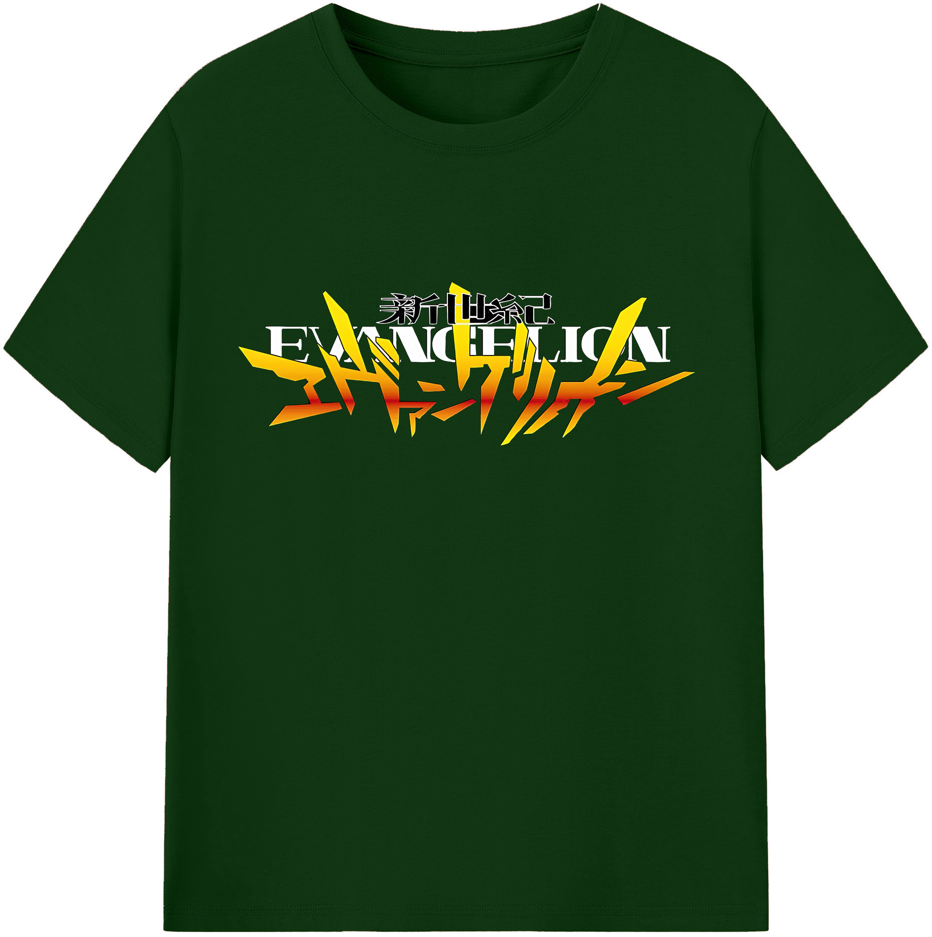 （画像用） EVA 新世紀エヴァンゲリオン 綿100％半袖Tシャツ（フロントプリント）